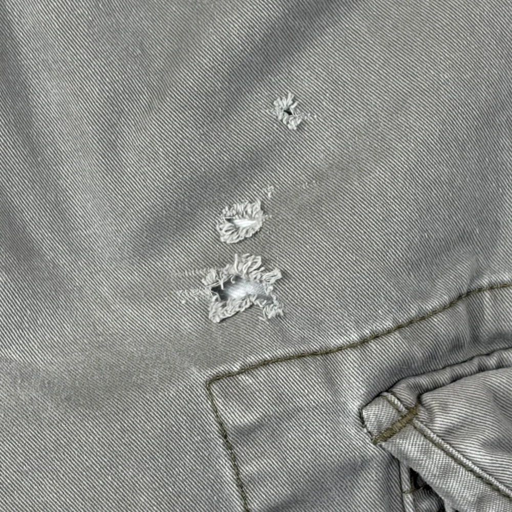 Polo Ralph Lauren‎ Gray Cargo Shorts Size 42 distressed Utility Hiking Gorpcore